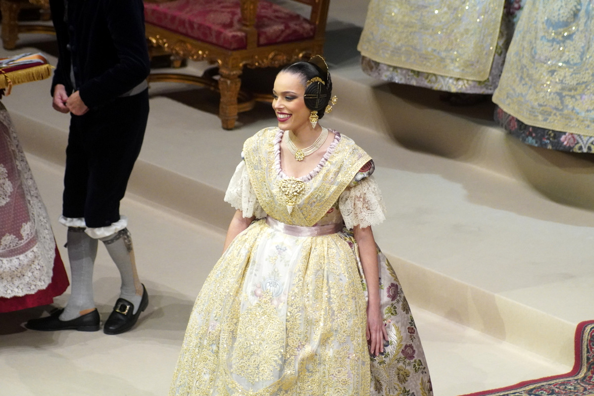 Exaltación de María Estela Arlandis como Fallera Mayor de Valencia 2024